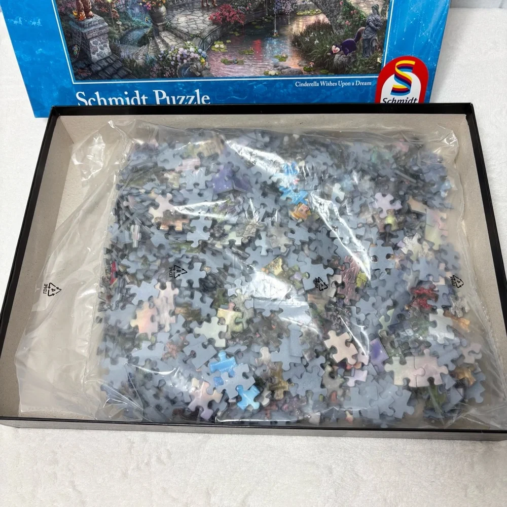 Schmidt Spiele Thomas Kinkade Disney‎ Cinderella Jigsaw Puzzle (1000Pc)